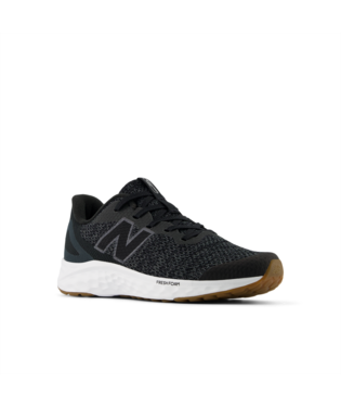 New Balance Kid's Fresh Foam Arishi v4 Shoe Black/White