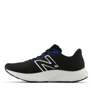 New Balance Men's Fresh Foam X EVOZ v3 Wide (2E) Shoe Black/Blue Oasis