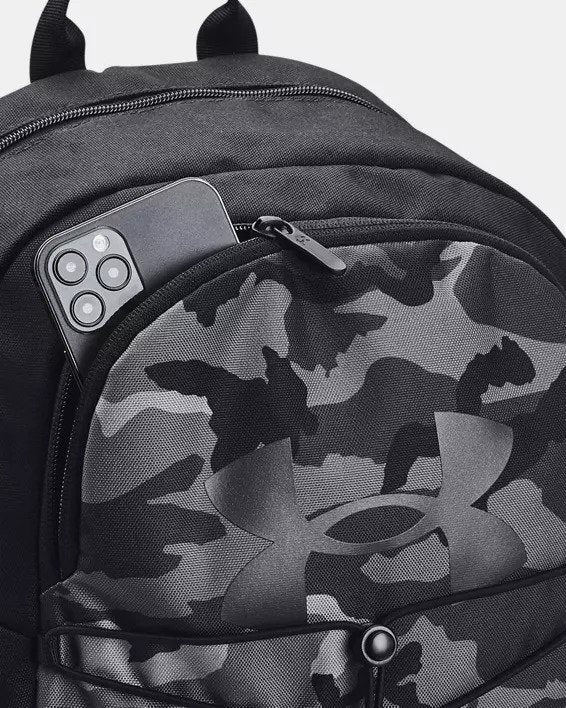 Under Armour Hustle Sport Backpack Black Camo