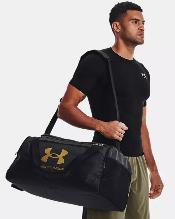 Under Armour Undeniable 5.0 Medium Duffle Bag Grey/Gold