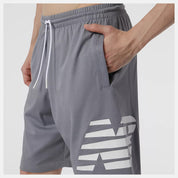 New Balance Heathertech Knit Short Gunmetal