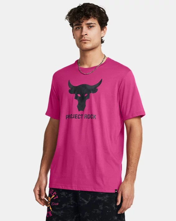 Under Armour Project Rock Payoff Graphic Tee Astro Pink