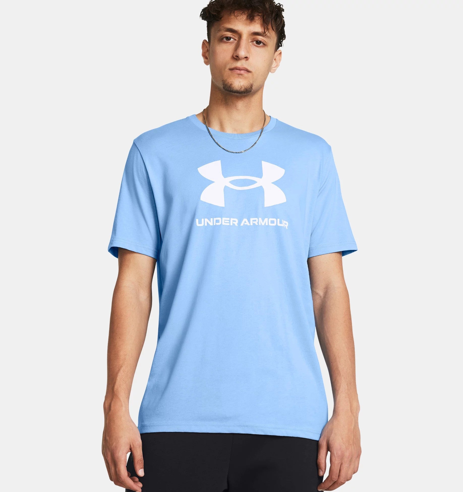 Under Armour Sportstyle Logo T-Shirt Horizon Blue