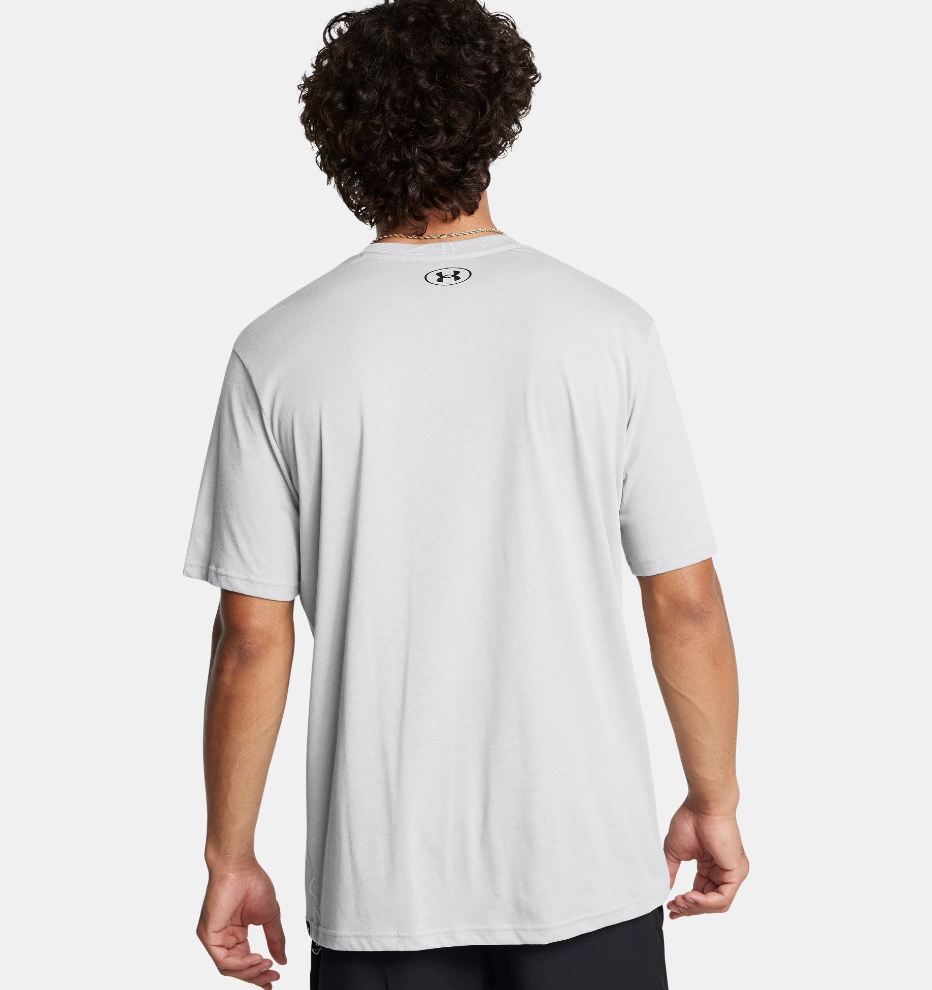 Under Armour Project Rock Branded T-Shirt Grey