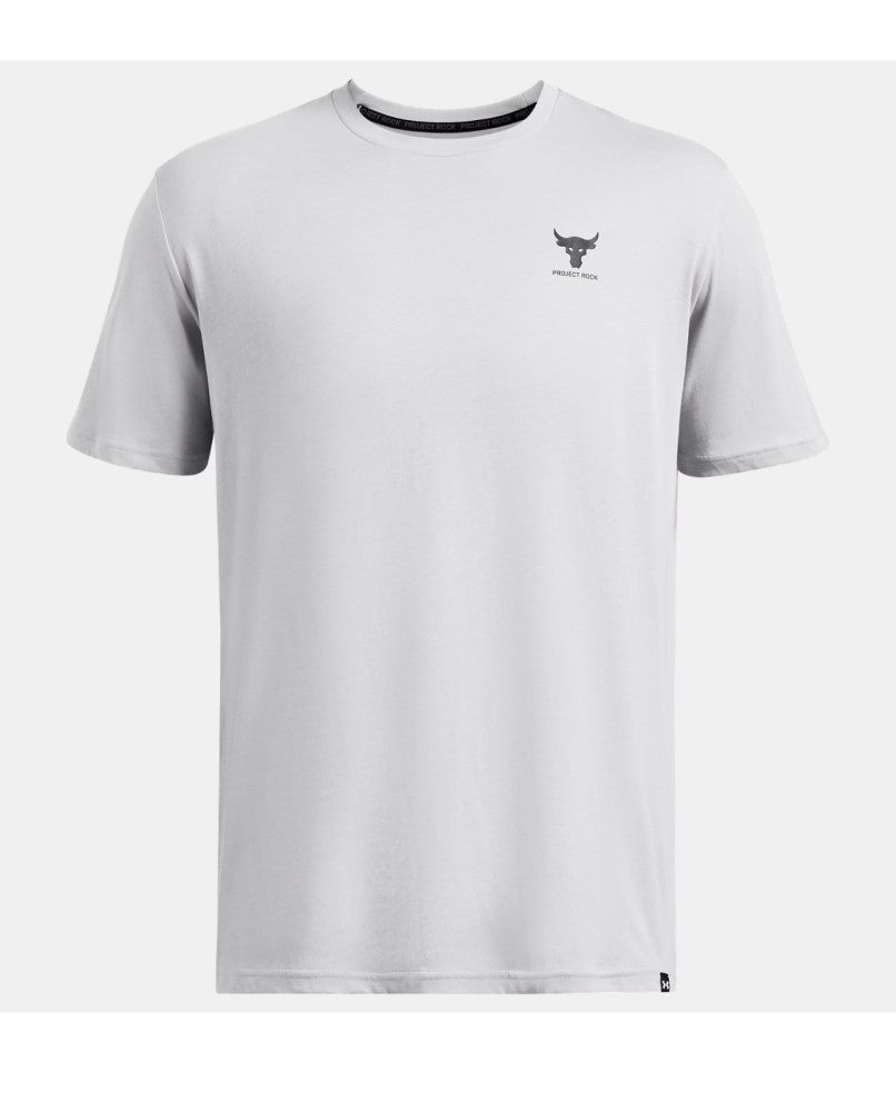 Under Armour Project Rock Branded T-Shirt Grey