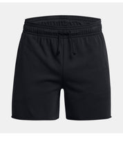 Under Armour Project Rock Terry 6" Short Black