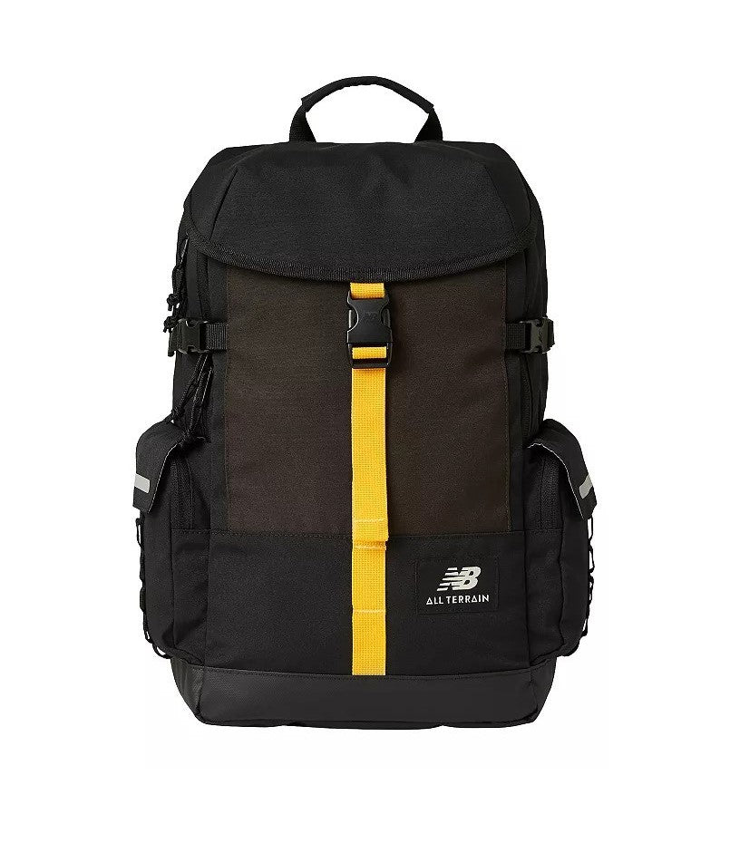 New Balance Flap Backpack Black/Gold