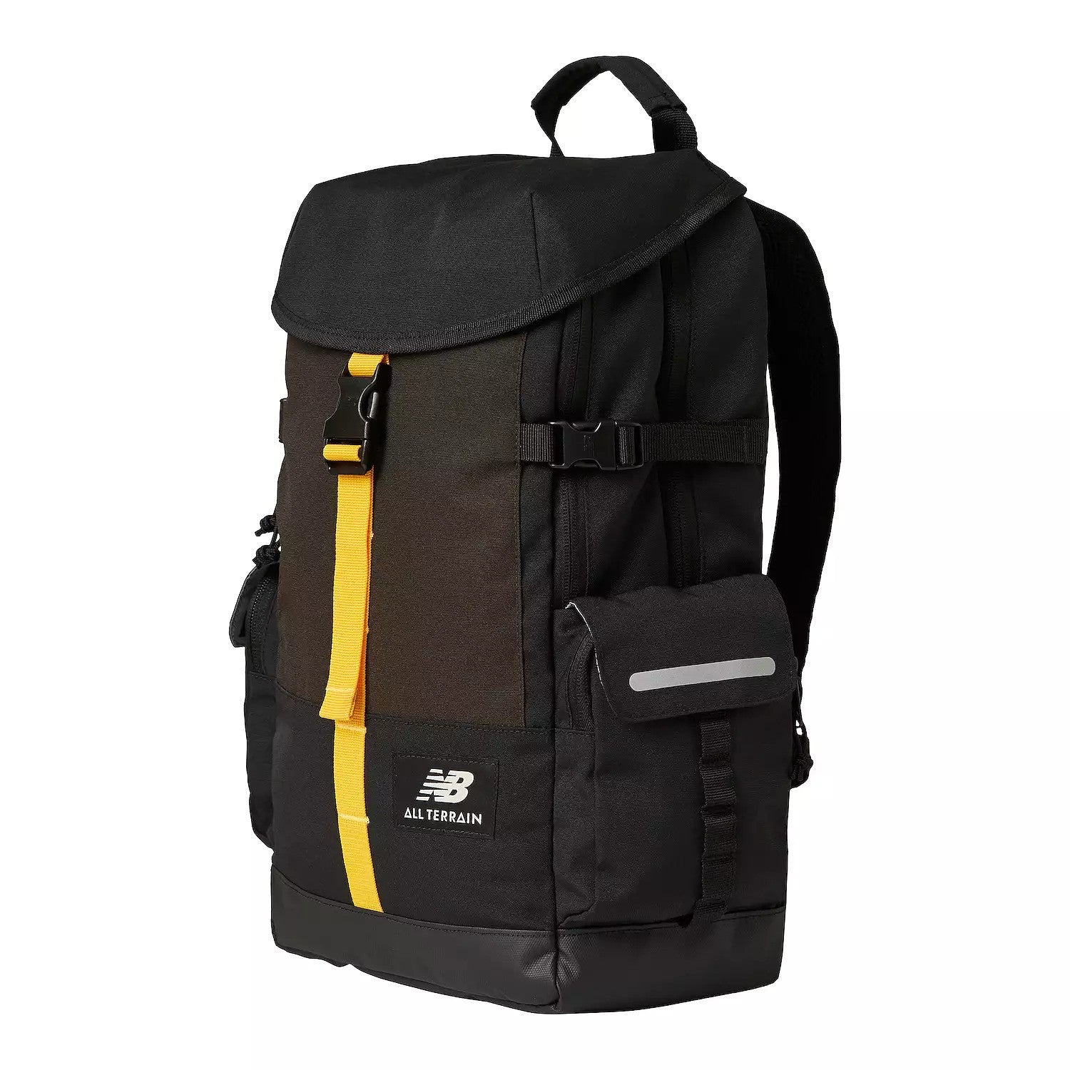 New Balance Flap Backpack Black/Gold