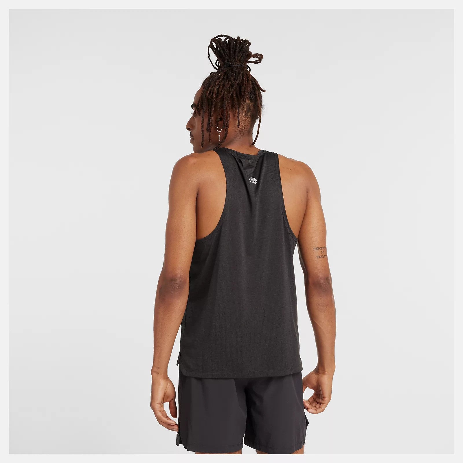 New Balance Athletics Graphic Singlet Black