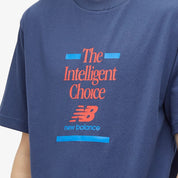 New Balance Athletics Relaxed Choice T-Shirt Navy