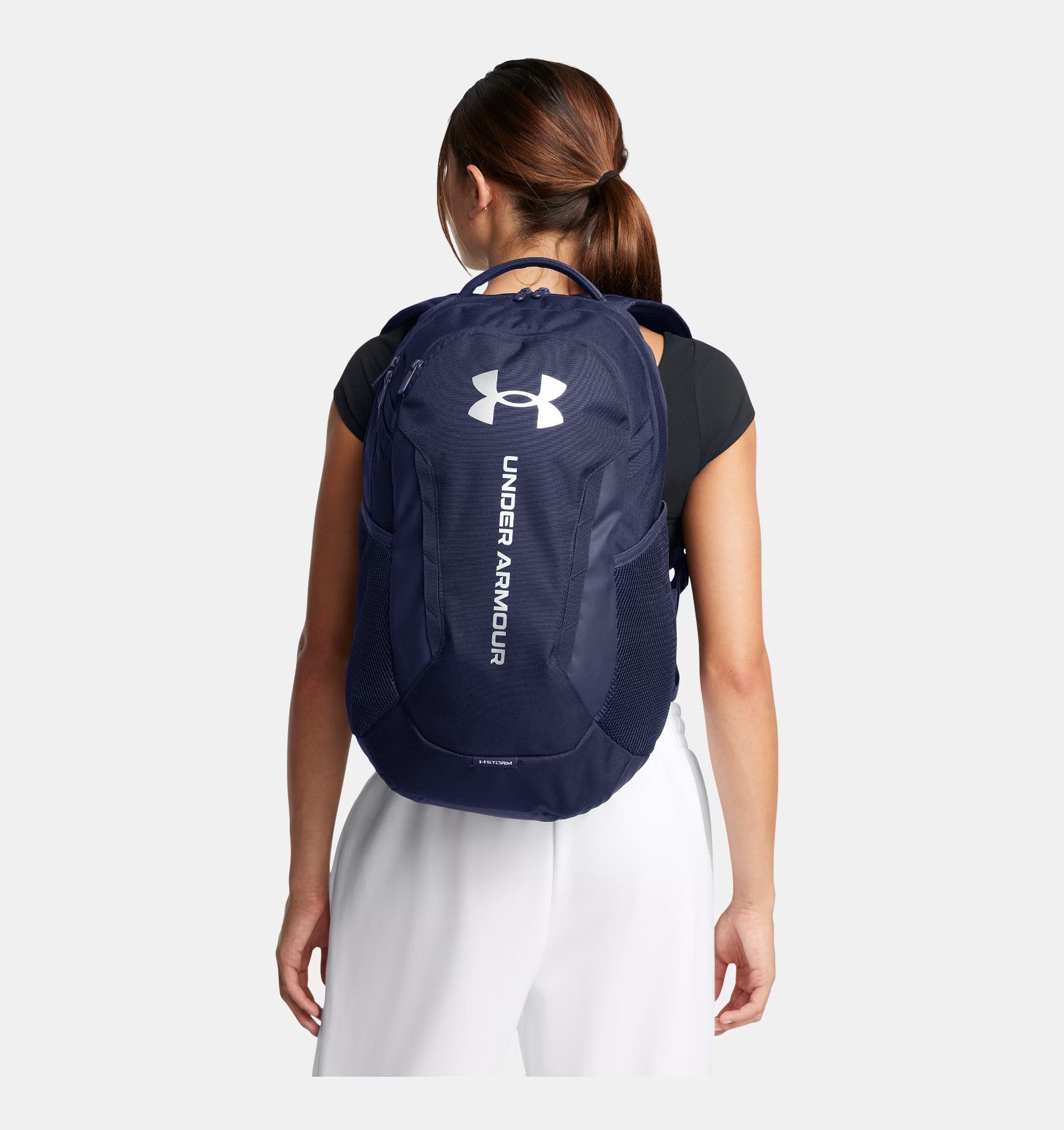 Under Armour Unisex Hustle 6.0 Backpack Midnight Navy