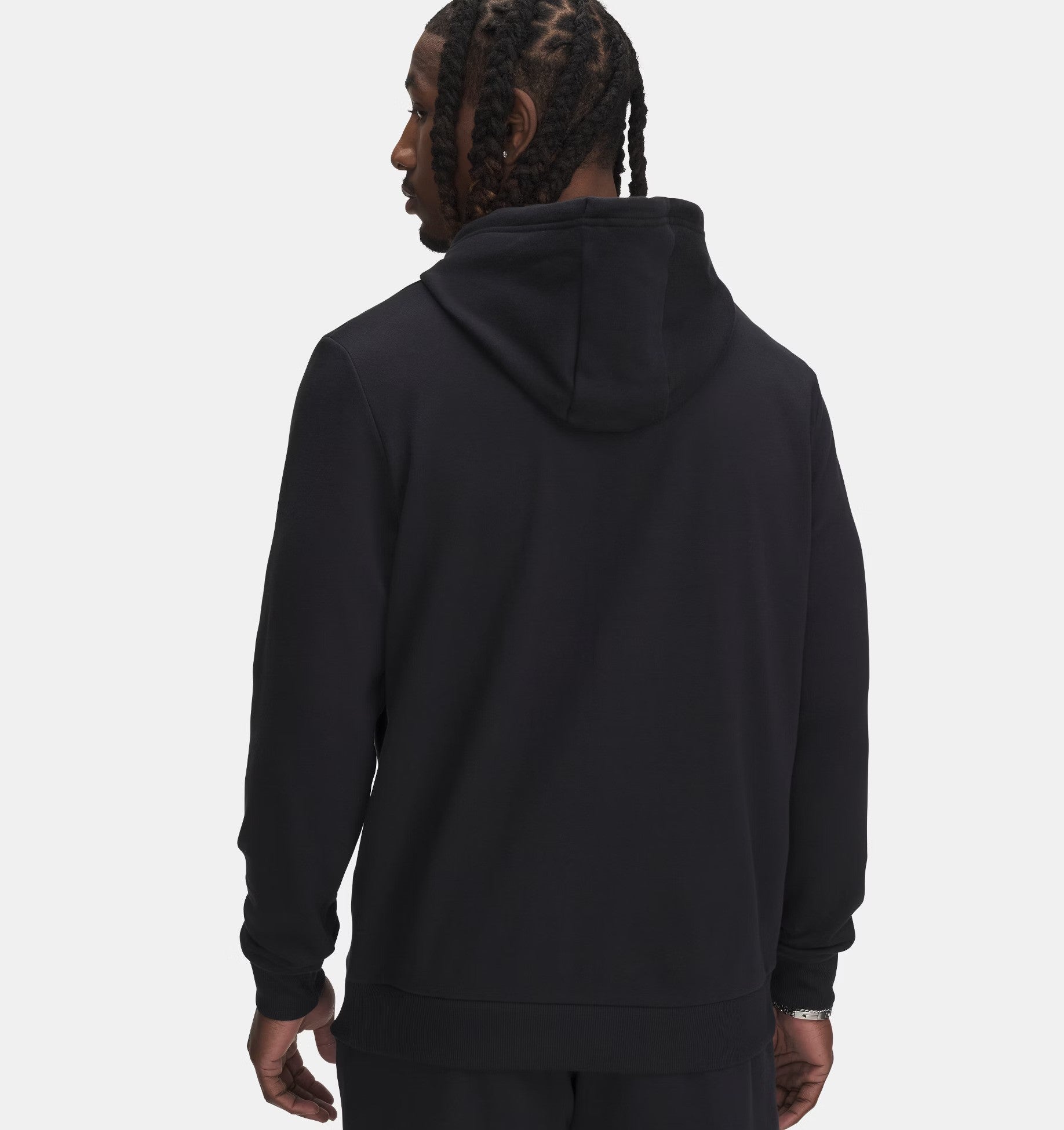 Under Armour Project Rock Rival Fleece Hoodie Black