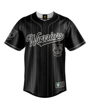 Warriors NRL Blackout Baseball Shirt