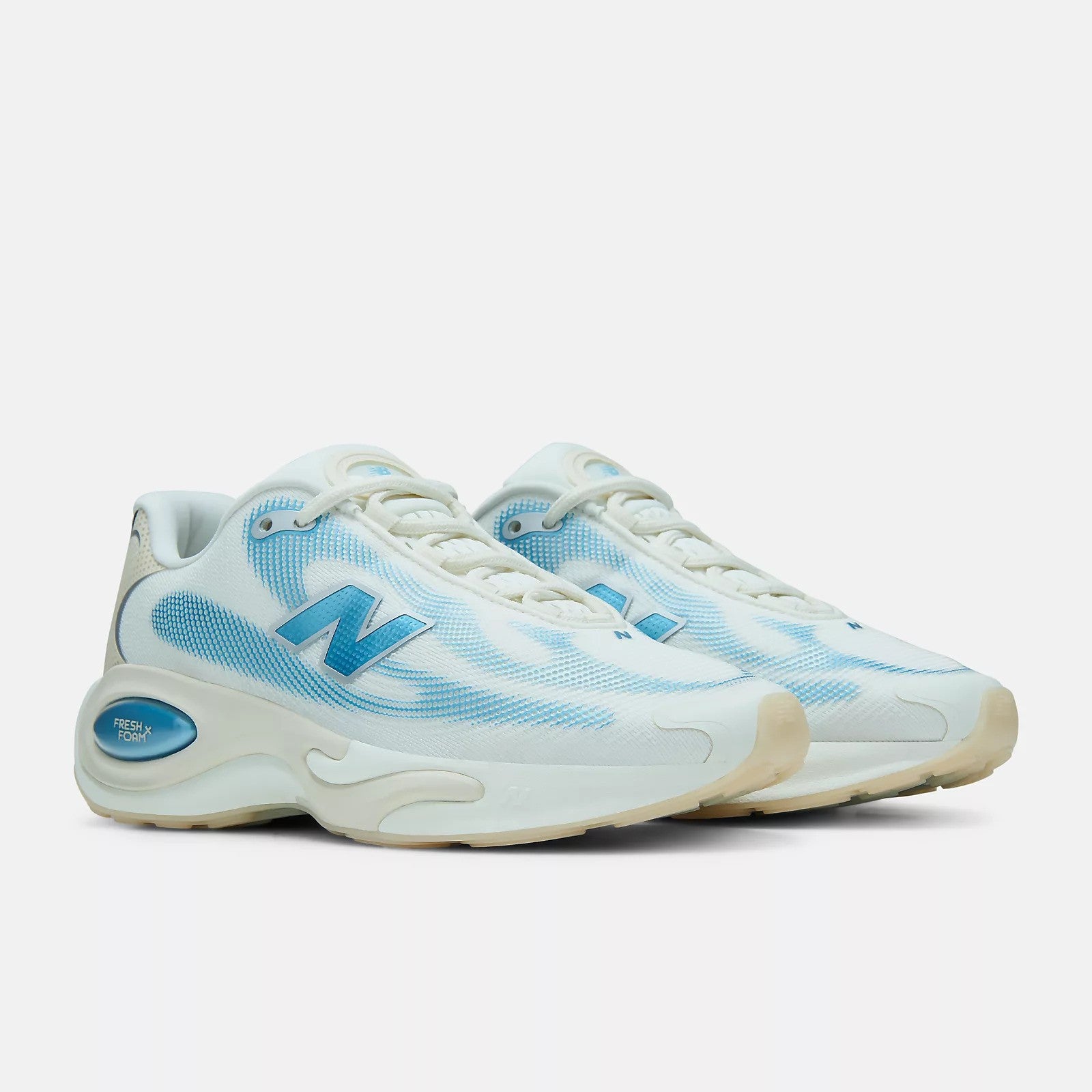 New Balance Women's AC Runner Standard (B) Shoe Sea Salt/Blue