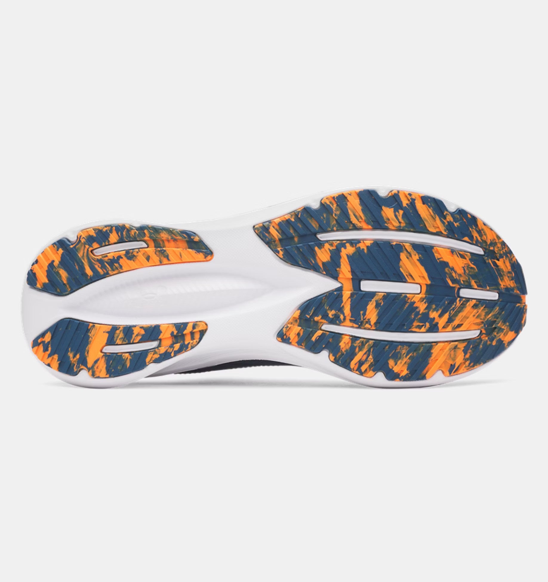 Under Armour Men's Charged+ Assert 11 Shoe Wham Blue/Orange