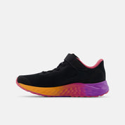New Balance Kid's Fresh Foam Arishi v4 Bungee Lace with Top Strap Shoe Black