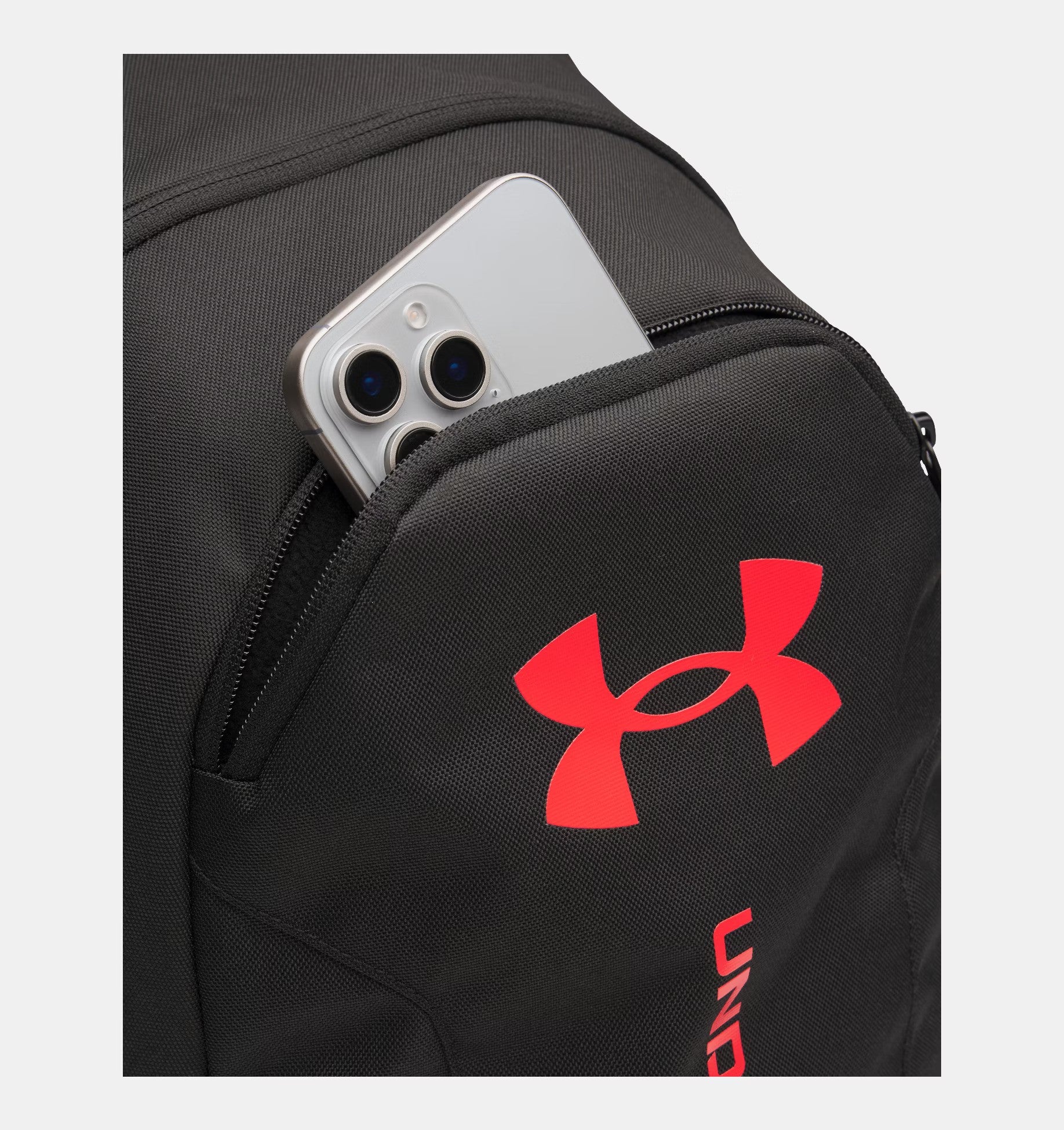 Under Armour Hustle Lite Backpack Black/Red