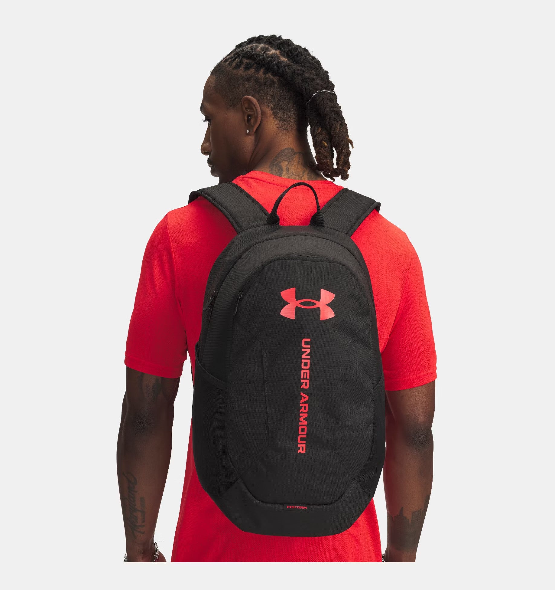 Under Armour Hustle Lite Backpack Black/Red