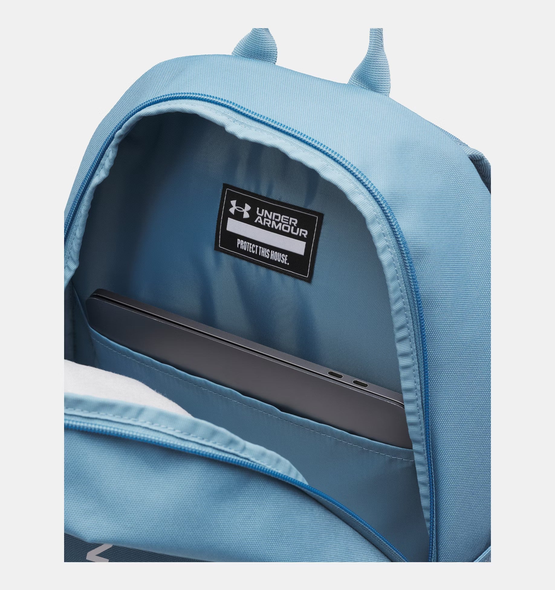 Under Armour Hustle Lite Backpack Blue Smoke – RYOS NZ