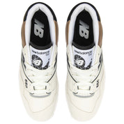 New Balance Men's 550 Standard (D) Shoe White/Black/Gold