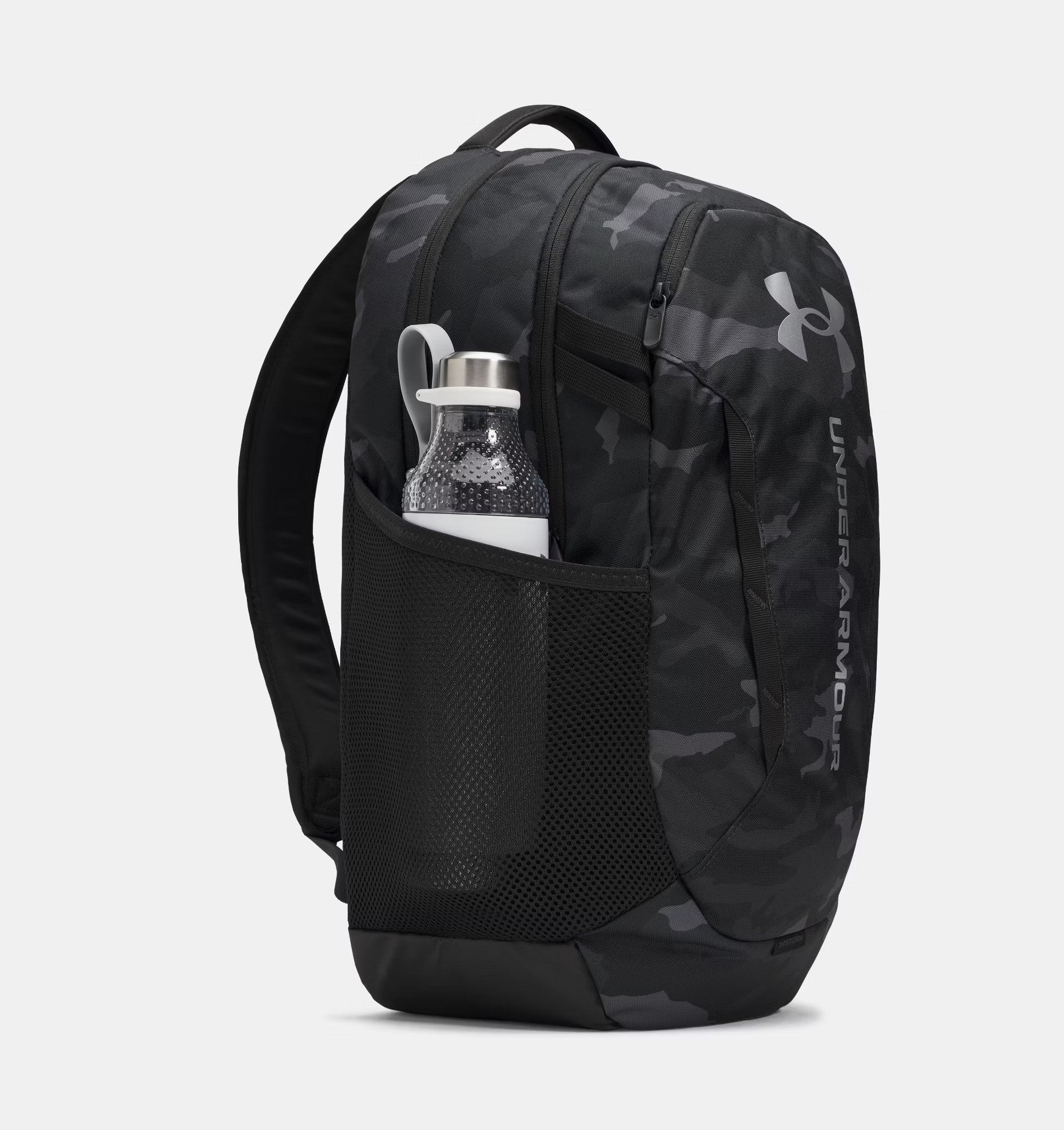 Under Armour Unisex Hustle 6.0 Backpack Black Camo