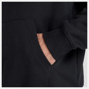 New Balance Linear Graphic French Terry Hoodie Black