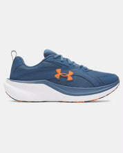 Under Armour Men's Charged+ Assert 11 Shoe Wham Blue/Orange