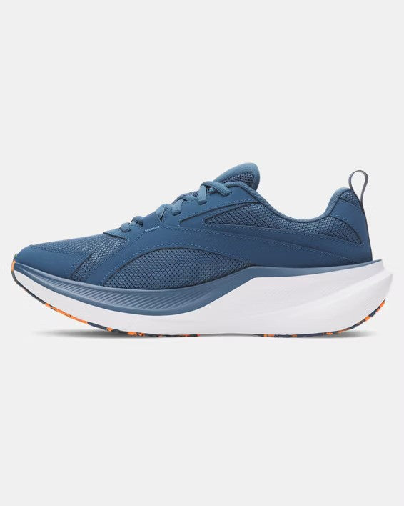 Under Armour Men's Charged+ Assert 11 Shoe Wham Blue/Orange