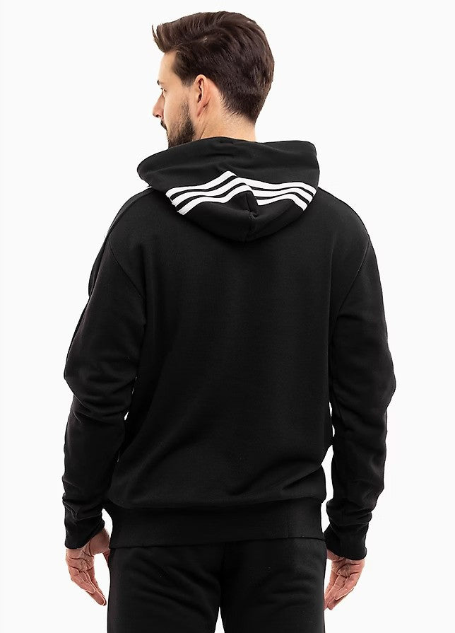 Adidas Ess 3S French Terry Hoodie Black