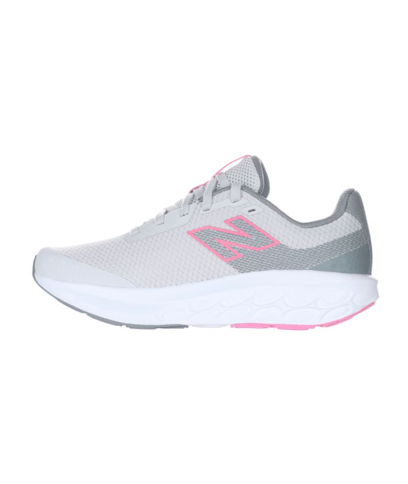 New Balance Kid's 520 Lace Shoe Grey/Pink