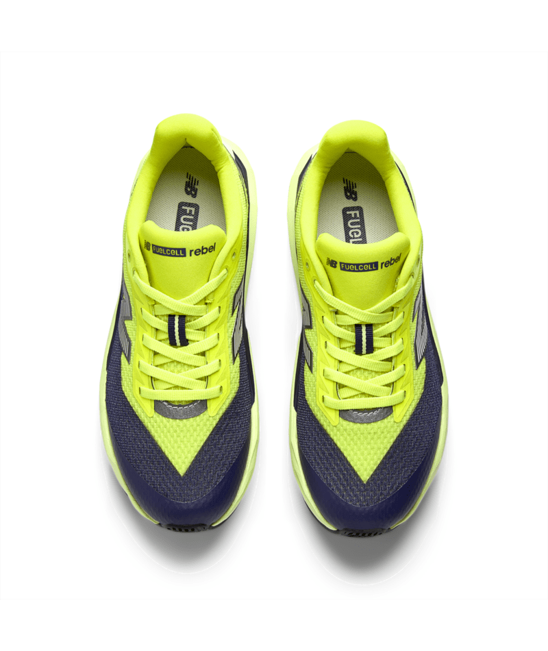 New Balance Kid's FuelCell Rebel Lace Shoe Alkaline Green