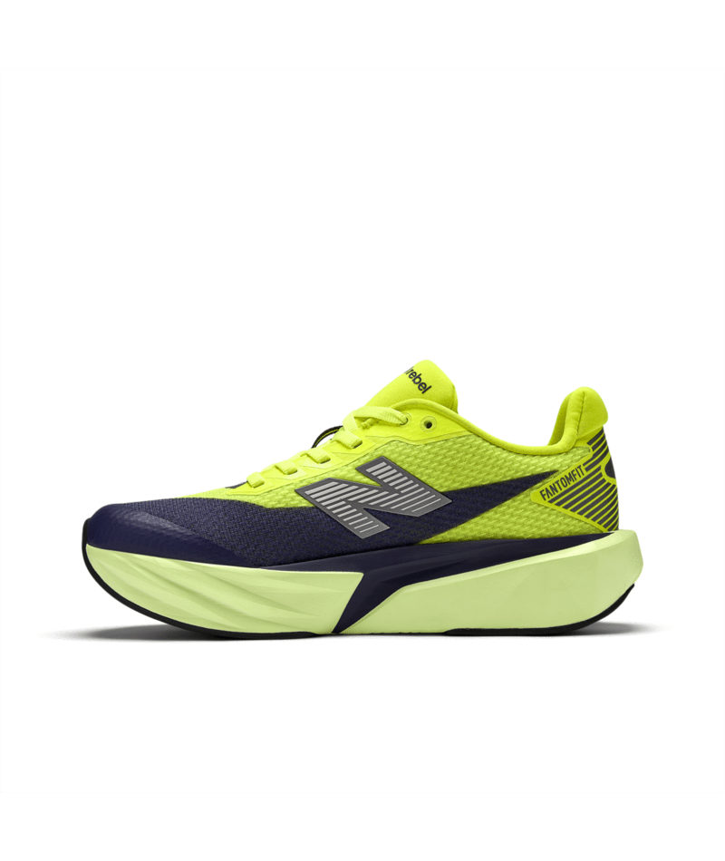 New Balance Kid's FuelCell Rebel Lace Shoe Alkaline Green