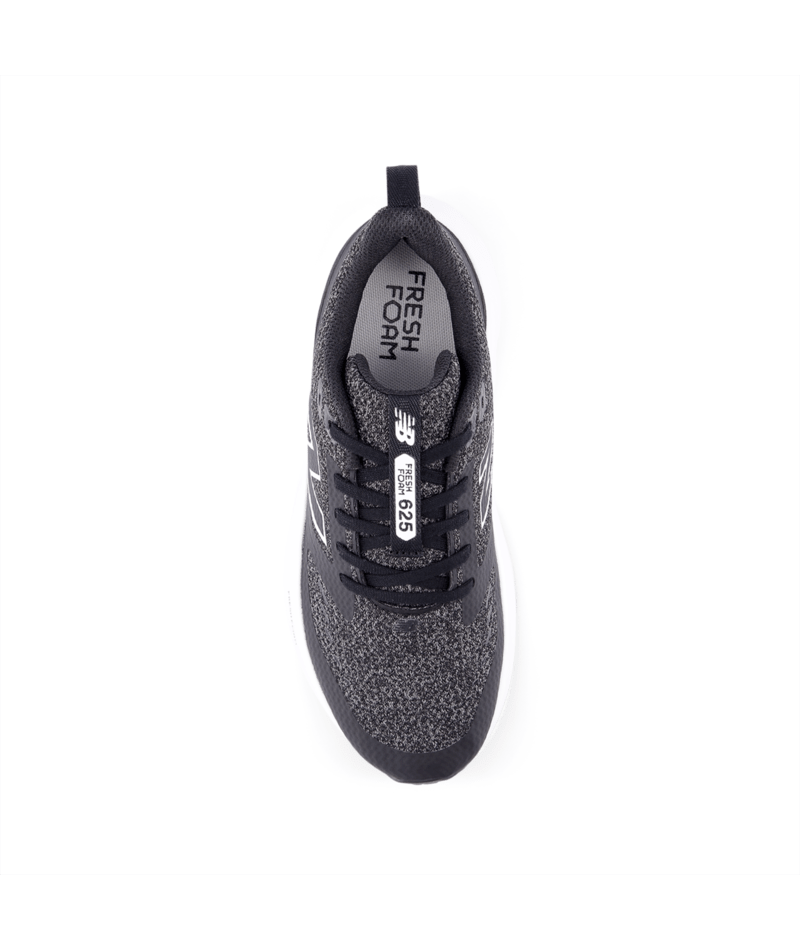 New Balance Kid's Fresh Foam 625 Shoe Black/White