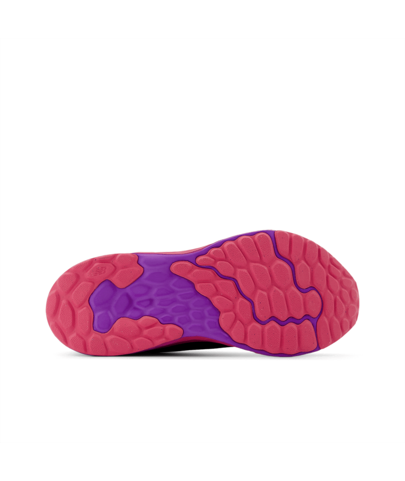New Balance Kid's Fresh Foam Arishi v4 Shoe Black/Passionfruit
