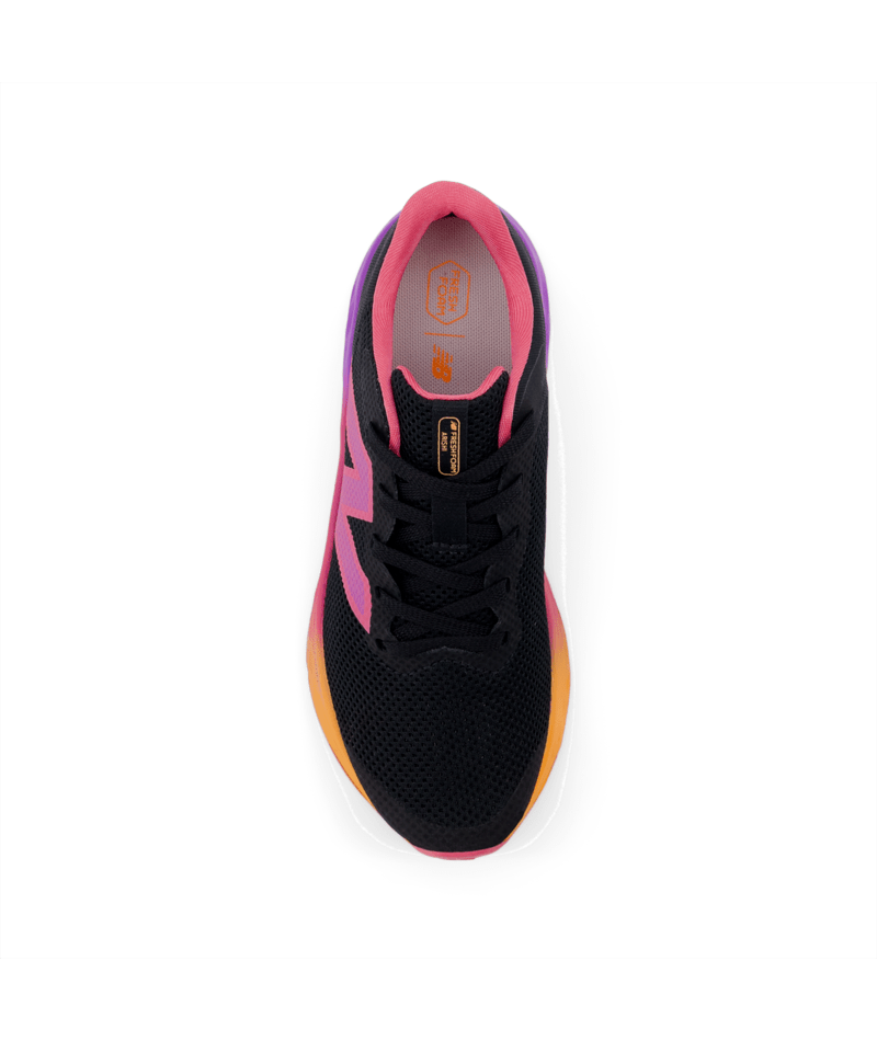 New Balance Kid's Fresh Foam Arishi v4 Shoe Black/Passionfruit