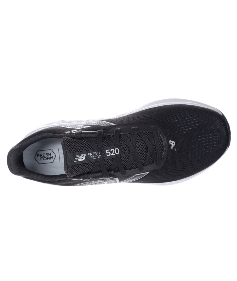 New Balance Men's Fresh Foam 520 v9 Wide (2E) Shoe Black/Shadow