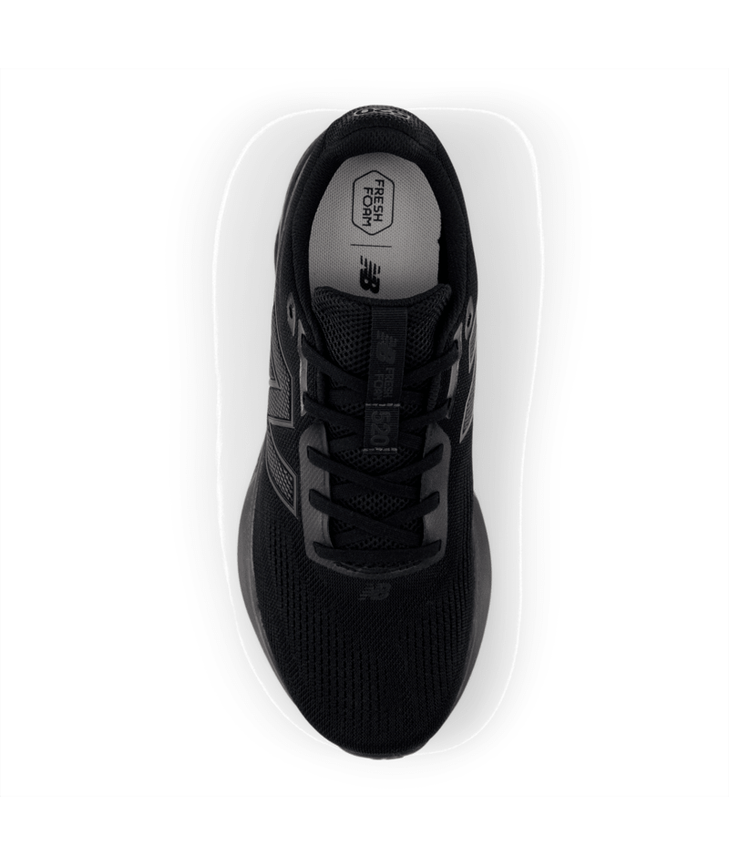 New Balance Men's Fresh Foam 520 v9 Wide (2E) Shoe Black