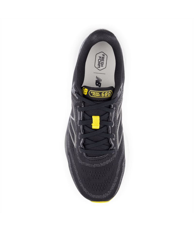 New Balance Men's Fresh Foam 680 v8 Wide (2E) Shoe Black