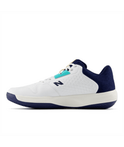 New Balance Men's 696v6 Tennis X-Wide (4E) Shoe White/Navy