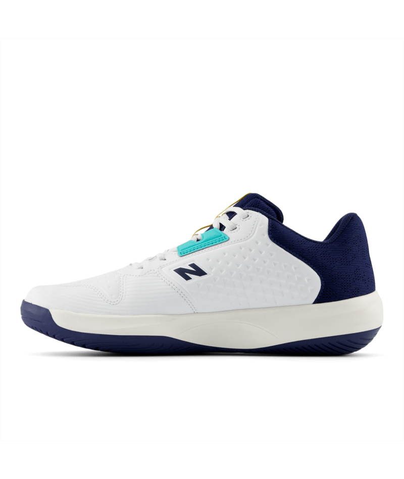 New Balance Men's 696v6 Tennis X-Wide (4E) Shoe White/Navy