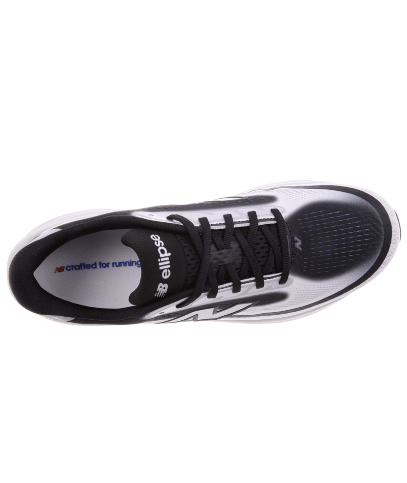 New Balance Men's Fresh Foam X Ellipse Wide (2E) Shoe Black/White