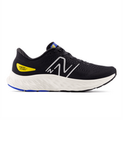 New Balance Men's Fresh Foam EVOZ ST Wide (2E) Shoe Black/Sea Salt