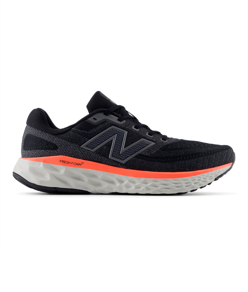 New Balance Men's Fresh Foam X EVOZ v4 Wide (2E) Shoe Black/Red