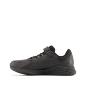 New Balance Kid's 76T Bungee Lace with Top Strap Shoe Black