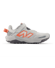 New Balance Kid's DynaSoft Nitrel v6 Bungee Lace with Top Strap Shoe Grey Matter