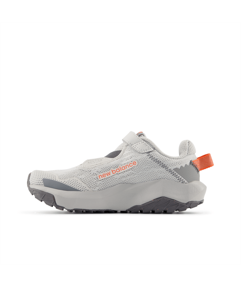 New Balance Kid's DynaSoft Nitrel v6 Bungee Lace with Top Strap Shoe Grey Matter