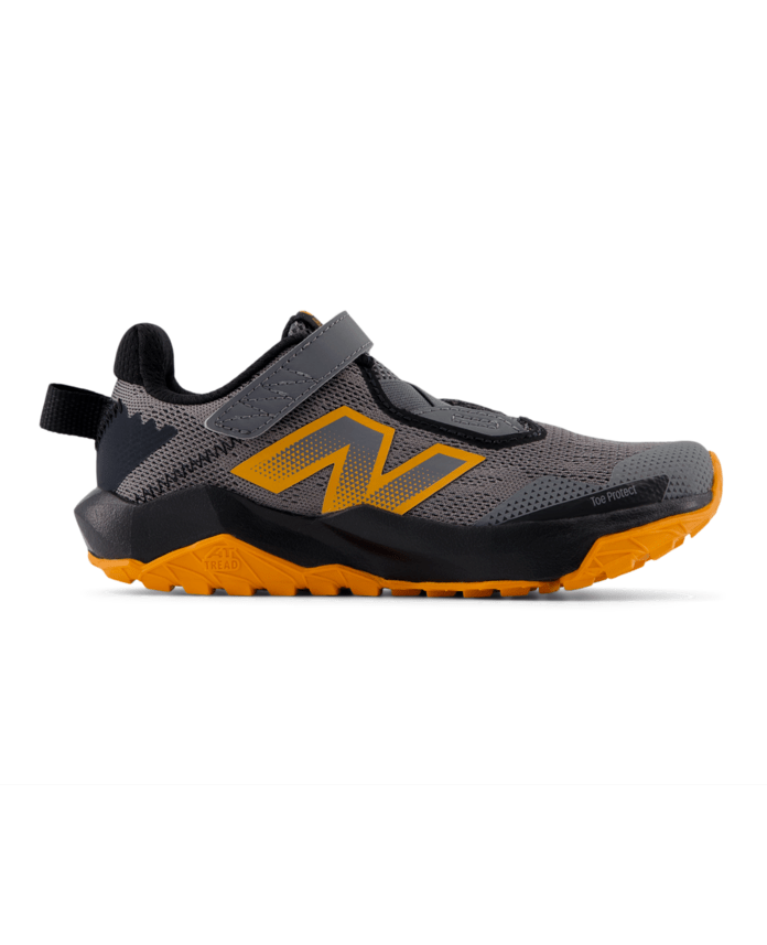 New Balance Kid's DynaSoft Nitrel v6 Bungee Lace with Top Strap Shoe Castlerock