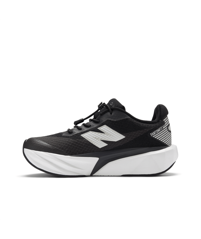 New Balance Kid's FuelCell Rebel Bungee Lace w/Toggle Shoe Black
