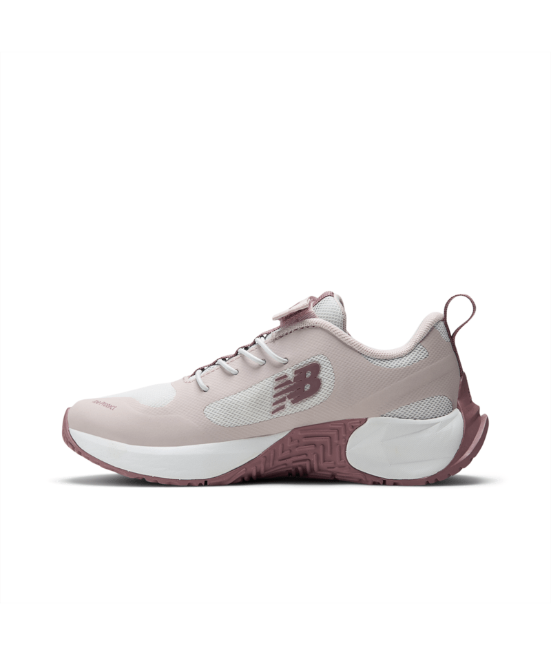 New Balance Kid's FuelCell Play Bungee Lace with Top Strap Shoe Pink