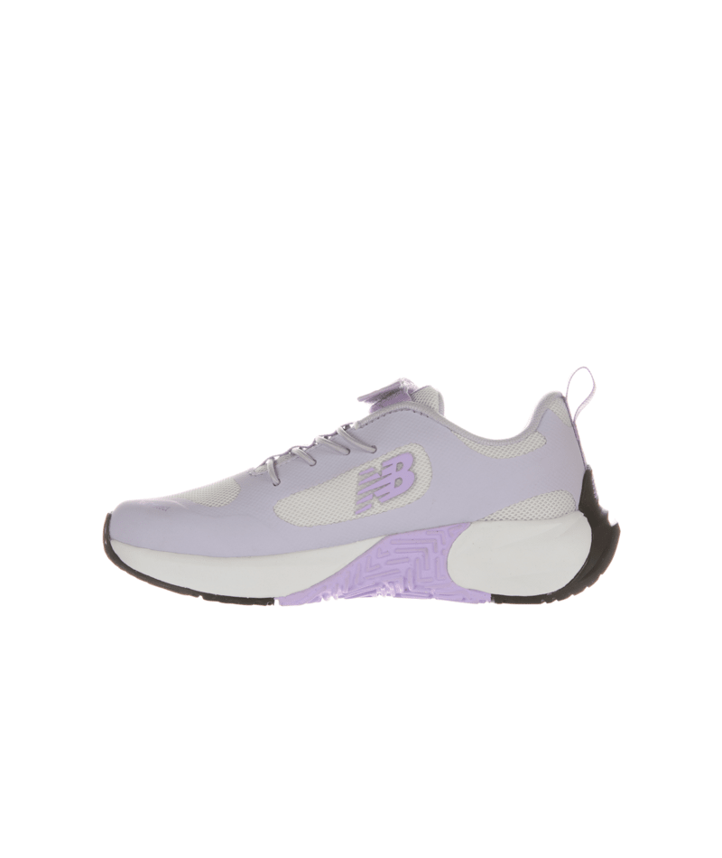 New Balance Kid's FuelCell Play Bungee Lace w/Top Strap Shoe Smoked Violet